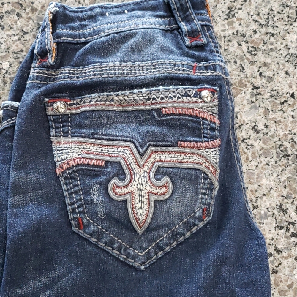 2 pair Rock Revival Jeans